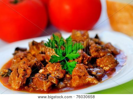 Pork Meat Stew