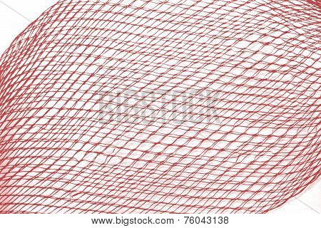Mesh Isolated On White Background