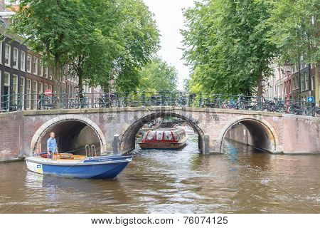 Canals Of Amsterdam.