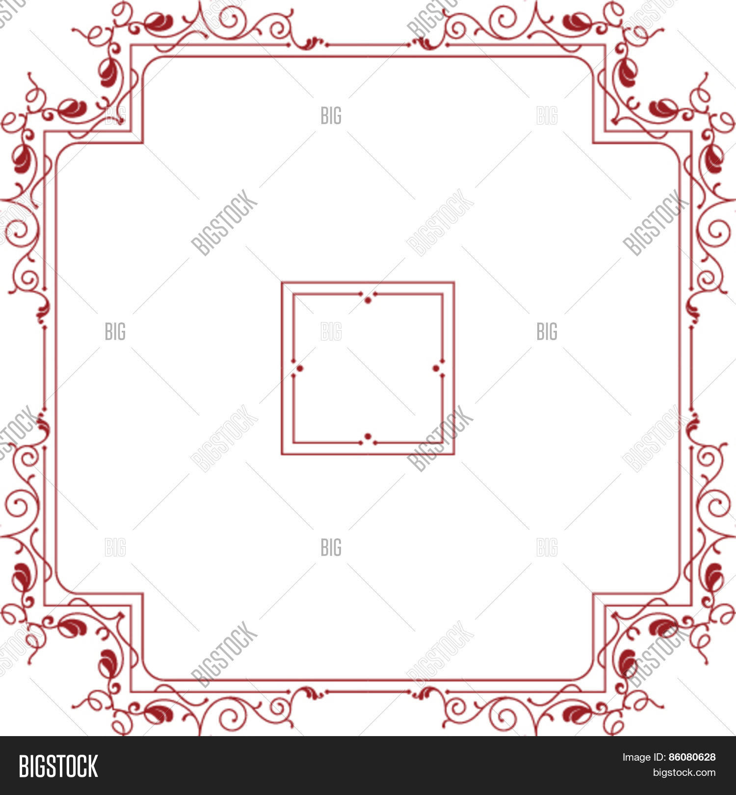 Frame Border Design Vector & Photo (Free Trial) | Bigstock