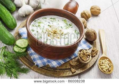 Tarator, Bulgarian Sour Milk Soup