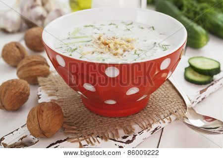 Tarator, Bulgarian Sour Milk Soup