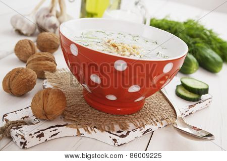 Tarator, Bulgarian Sour Milk Soup