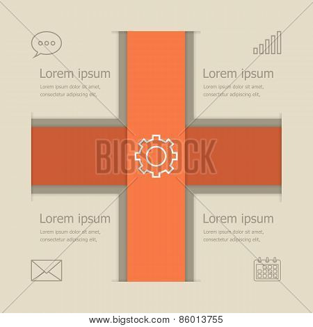 Abstract Vector Banners Infographic Design