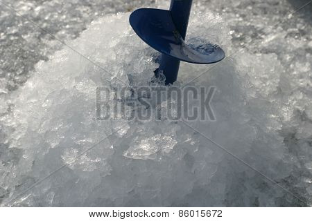 Ice Drill In The Hole