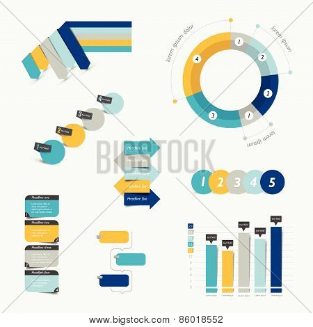 Infographics Set Elements.