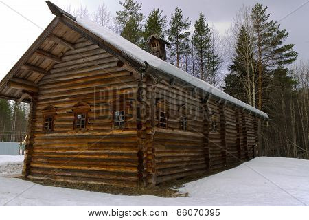 old log house