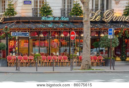 Paris. Boulevard Montparnasse.