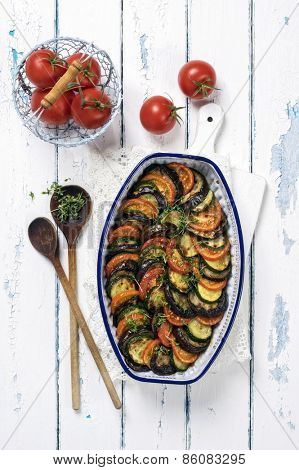 Ratatouille in Casserole