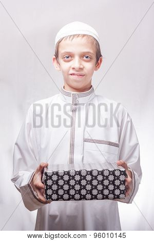 Kid In Arabic Clothes