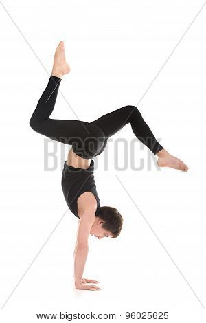 Handstand With Bent Legs