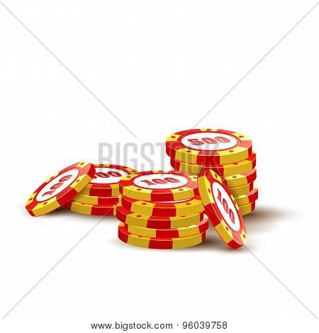 Casino chips.