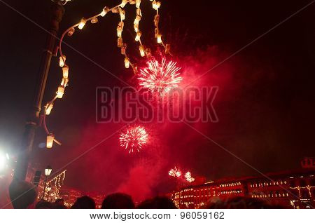 Fireworks For Event In Italy
