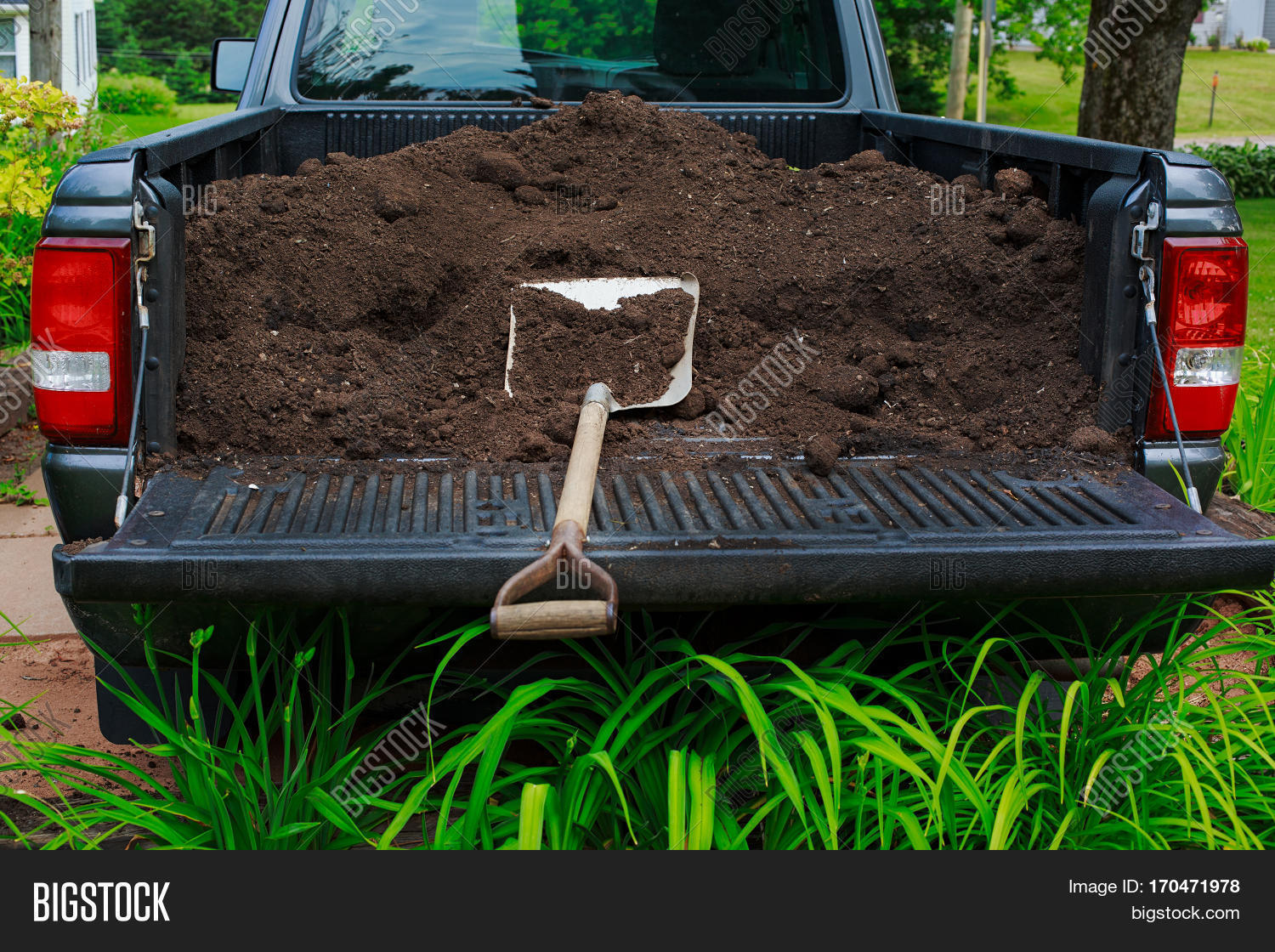 Truck Load Compost Image & Photo (Free Trial) Bigstock