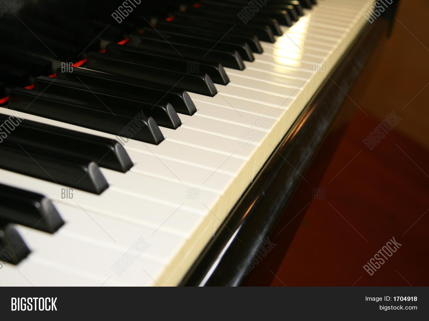 Wide View Piano Keys Image & Photo (Free Trial) Bigstock