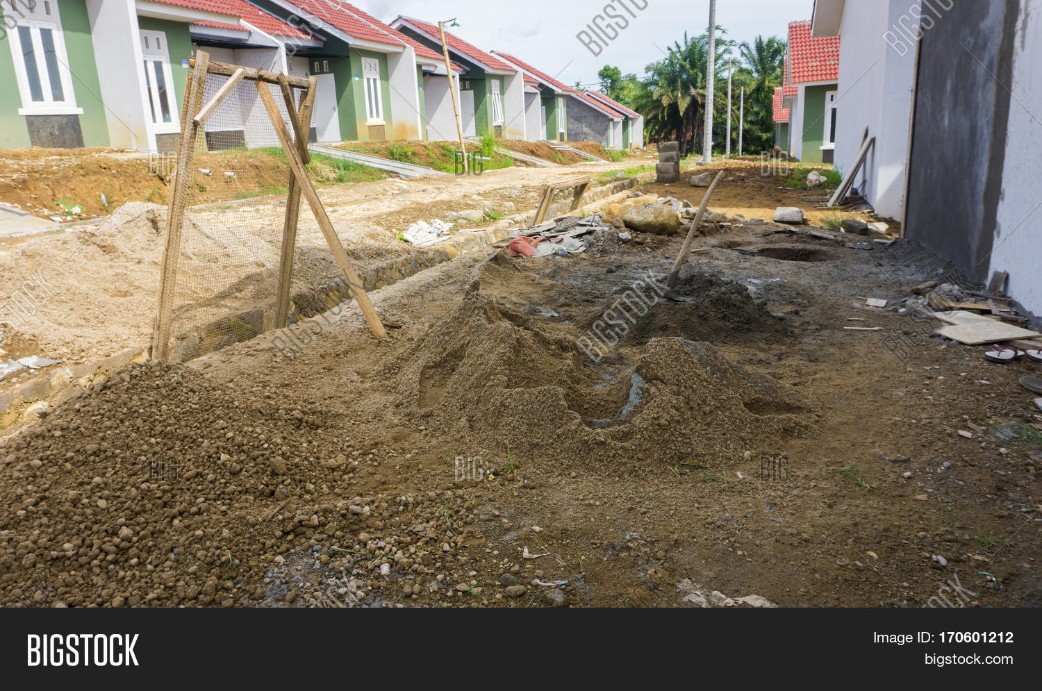 Heap Gravels Sands Image & Photo (Free Trial) Bigstock