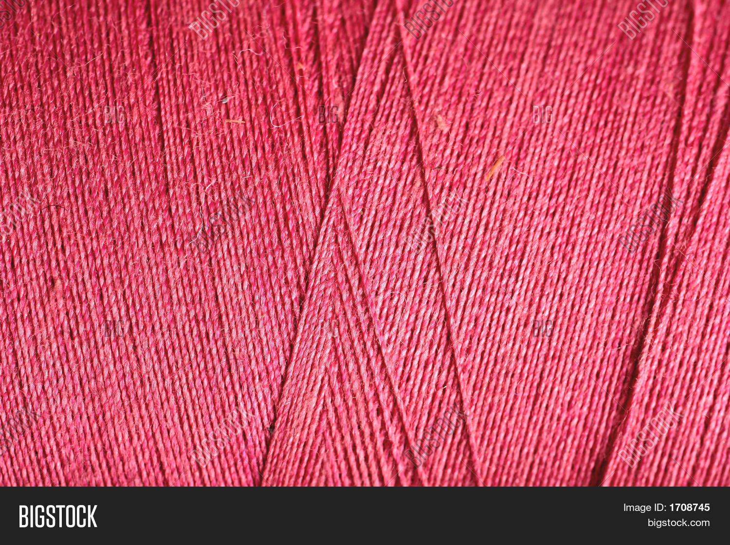 Red Thread Fabric Wool Image & Photo (Free Trial) Bigstock