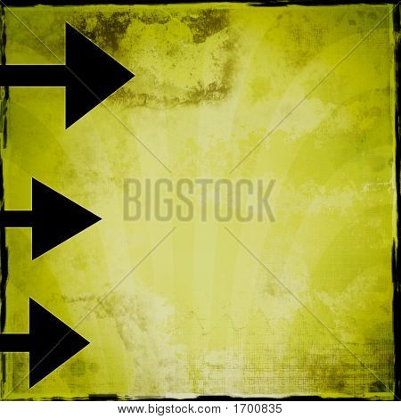 Grunge Background freccia