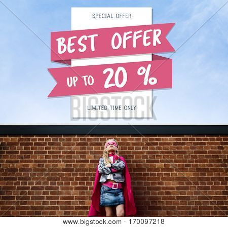 Best Sale Seasonal Offer Concept