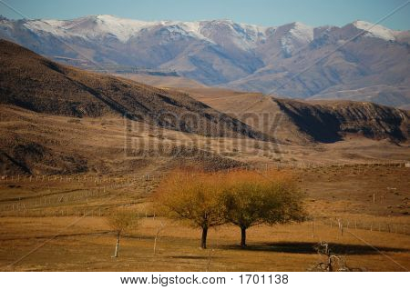 Mountainscape In Patagonia