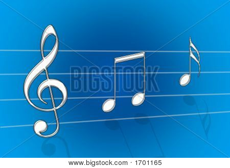 Musik blå
