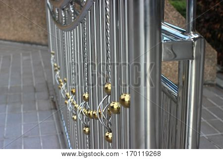 Alloy door to luxury and  strength .
