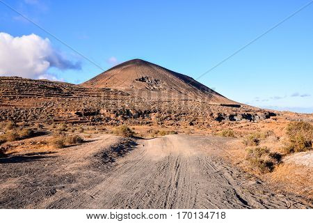 Countryside Desert Dirt Road