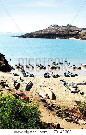 Aden gulf in Yemen in Aden, Yemen in a sunny day