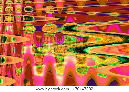 full color abstract texture glitch background digital wave
