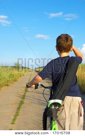 Il ragazzo sulla strada...