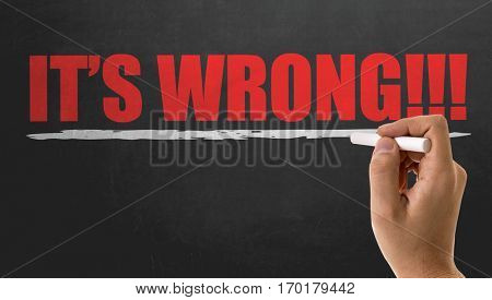 Its Wrong!!!