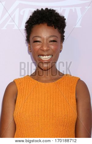 LOS ANGELES - JAN 28:  Samira Wiley at the Variety's Celebratory Brunch Event For Awards Nominees at  Cecconi's on January 28, 2017 in West Hollywood, CA