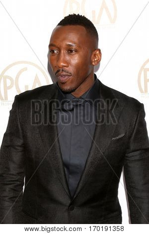 LOS ANGELES - JAN 28:  Mahershala Ali at the 2017 Producers Guild Awards  at Beverly Hilton Hotel on January 28, 2017 in Beverly Hills, CA