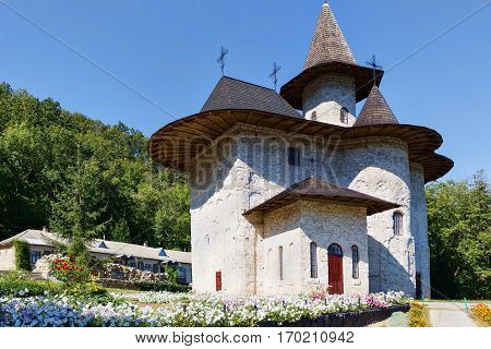 Women's orthodox monastery near rudi village at the north of republic of moldova