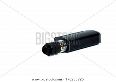 E-cigarette or vaping device isolated on white background