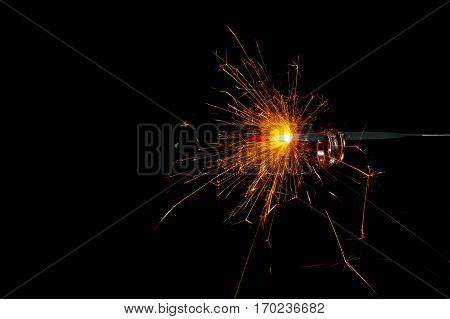 Rings to put on a Sparkler. in stoke