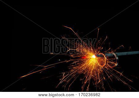 Rings to put on a Sparkler. In stoke