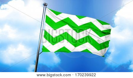 Westland flag, 3D rendering