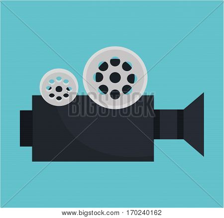 video camara movie icon vector illustration design