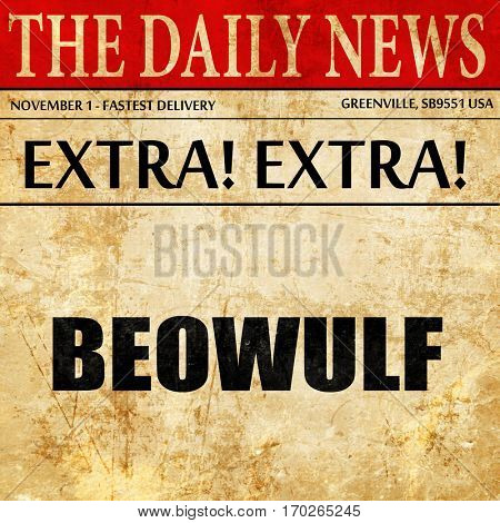 beowulf, newspaper article text