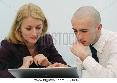 Coppia con Notebook