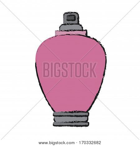 woman fragance icon over white background. vector illustration
