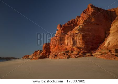 Rocky Coastline at Dampier Peninsula - Western Australia