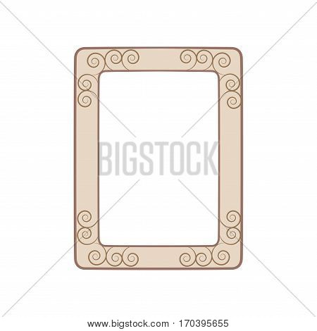 Frame capd. Fashion graphic background design. Modern stylish abstract texture. Colorful template for prints textiles wrapping wallpaper website etc. Vector illustration