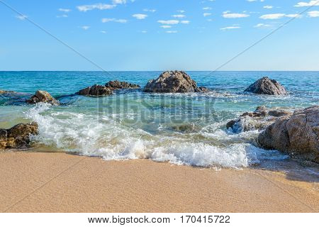 Playa El Chileno Beach, Cabo San Lucas, Mexico.