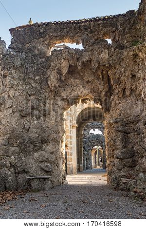 Nymphaeum In Villa Litta's Garden, Lainate Near Milan