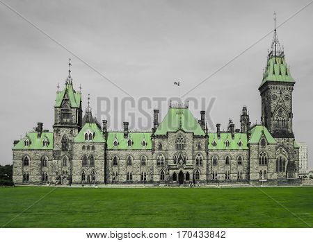 The Eastern Departmental Building of Parliament Hill, Ottawa, Ontario, Canada