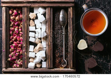 Set Of Dry Tea