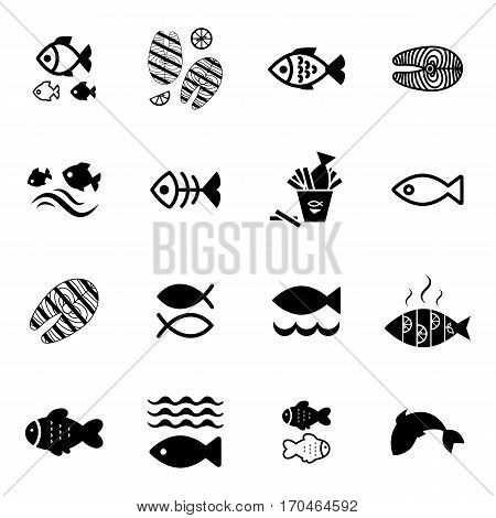 Fish Icon Isolated