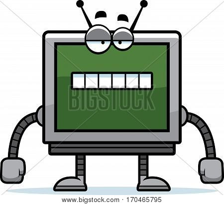 Unemotional Computer Monitor